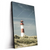 Led Wandbild Vintage Leuchtturm Hochformat Produktvorschau Seitlich