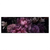 Led Wandbild Vintage Pfingstrosen Panorama Produktvorschau Frontal
