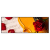 Led Wandbild Violine Rose Panorama Produktvorschau Frontal