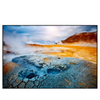 Led Wandbild Vulkan Island Querformat Produktvorschau Frontal