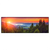 Led Wandbild Wald Bei Sonnenuntergang Panorama Produktvorschau Frontal