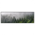 Led Wandbild Wald Im Nebel Panorama Produktvorschau Frontal