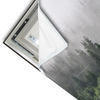 Led Wandbild Wald Im Nebel Querformat Materialvorschau