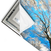 Led Wandbild Wald Im Winter Querformat Materialvorschau