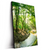 Led Wandbild Wald Mit Bach Hochformat Produktvorschau Seitlich