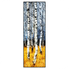 Led Wandbild Wald Mit Birkenbaeumen Schmal Produktvorschau Frontal