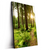 Led Wandbild Wald Mit Sonnenstrahlen No 2 Hochformat Produktvorschau Seitlich