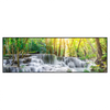 Led Wandbild Wald Wasserfall No 1 Panorama Produktvorschau Frontal
