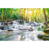 Led Wandbild Wald Wasserfall No 1 Querformat Motivvorschau