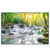 Led Wandbild Wald Wasserfall No 1 Querformat Produktvorschau Frontal