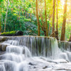 Led Wandbild Wald Wasserfall No 1 Querformat Zoom