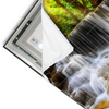 Led Wandbild Wald Wasserfall No 2 Querformat Materialvorschau