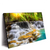 Led Wandbild Wald Wasserfall No 2 Querformat Produktvorschau Seitlich