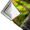 Led Wandbild Wald Wasserfall No 2 Schmal Materialvorschau