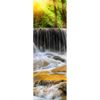 Led Wandbild Wald Wasserfall No 2 Schmal Motivvorschau
