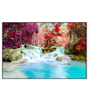 Led Wandbild Wald Wasserfall No 3 Querformat Produktvorschau Frontal