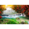 Led Wandbild Wald Wasserfall No 5 Querformat Motivvorschau