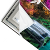 Led Wandbild Wald Wasserfall No 7 Querformat Materialvorschau