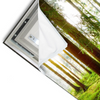 Led Wandbild Waldbach Im Sonnenschein Querformat Materialvorschau