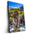 Led Wandbild Waldhuette Am Fluss Hochformat Produktvorschau Seitlich