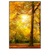 Led Wandbild Waldlandschaft Im Herbst Hochformat Produktvorschau Frontal