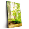 Led Wandbild Waldpanorama Hochformat Produktvorschau Seitlich