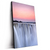 Led Wandbild Wasserfall Bei Abendroete Hochformat Produktvorschau Seitlich