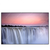 Led Wandbild Wasserfall Bei Abendroete Querformat Produktvorschau Frontal