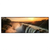 Led Wandbild Wasserfall Bei Abendsonne Panorama Produktvorschau Frontal
