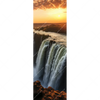 Led Wandbild Wasserfall Bei Abendsonne Schmal Motivvorschau