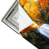 Led Wandbild Wasserfall Im Wald Hochformat Materialvorschau