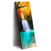 Led Wandbild Wasserfall Im Wald Schmal Produktvorschau Seitlich