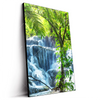 Led Wandbild Wasserfall In Mexiko Hochformat Produktvorschau Seitlich