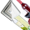 Led Wandbild Wein In Flaschen Und Glaesern Querformat Materialvorschau