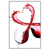 Led Wandbild Wein Liebe Hochformat Produktvorschau Frontal