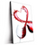 Led Wandbild Wein Liebe Hochformat Produktvorschau Seitlich