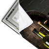 Led Wandbild Wein Trauben Hochformat Materialvorschau