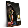 Led Wandbild Wein Trauben Hochformat Produktvorschau Seitlich