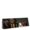 Led Wandbild Wein Trauben Panorama Produktvorschau Seitlich