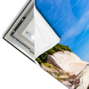 Led Wandbild Weisse Kreidefelswand Am Meer Querformat Materialvorschau
