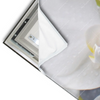 Led Wandbild Weisse Orchideen Schmal Materialvorschau
