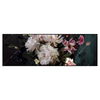Led Wandbild Weisse Pfingstrosen Panorama Produktvorschau Frontal