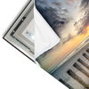 Led Wandbild Wellenbrecher Am Nordseestrand Querformat Materialvorschau