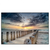 Led Wandbild Wellenbrecher Am Nordseestrand Querformat Produktvorschau Frontal
