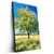 Led Wandbild Wiese Mit Bluehendem Baum Hochformat Produktvorschau Seitlich