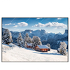 Led Wandbild Winteridylle In Den Bergen Querformat Produktvorschau Frontal