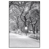 Led Wandbild Wintermorgen Im Central Park Hochformat Produktvorschau Frontal