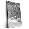 Led Wandbild Wintermorgen Im Central Park Hochformat Produktvorschau Seitlich