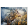 Led Wandbild Wolf Wald No 2 Querformat Produktvorschau Frontal