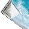 Led Wandbild Yacht Im Meer Querformat Materialvorschau